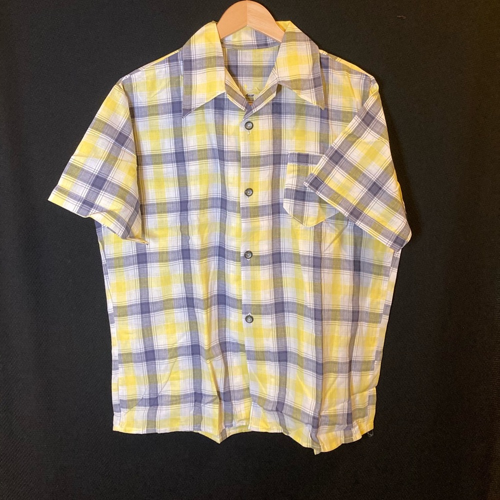 Vintage plaid button down
